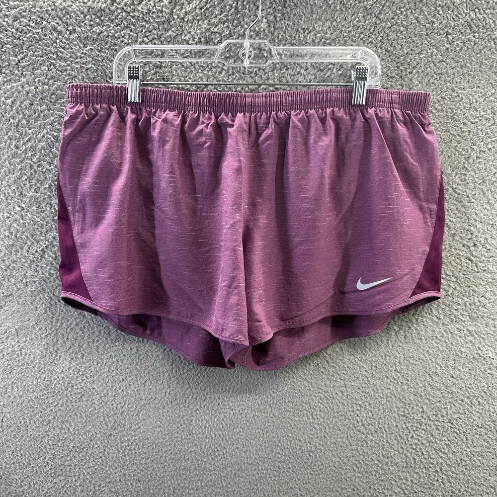 Nike Women's Purple Athletic Running Shorts